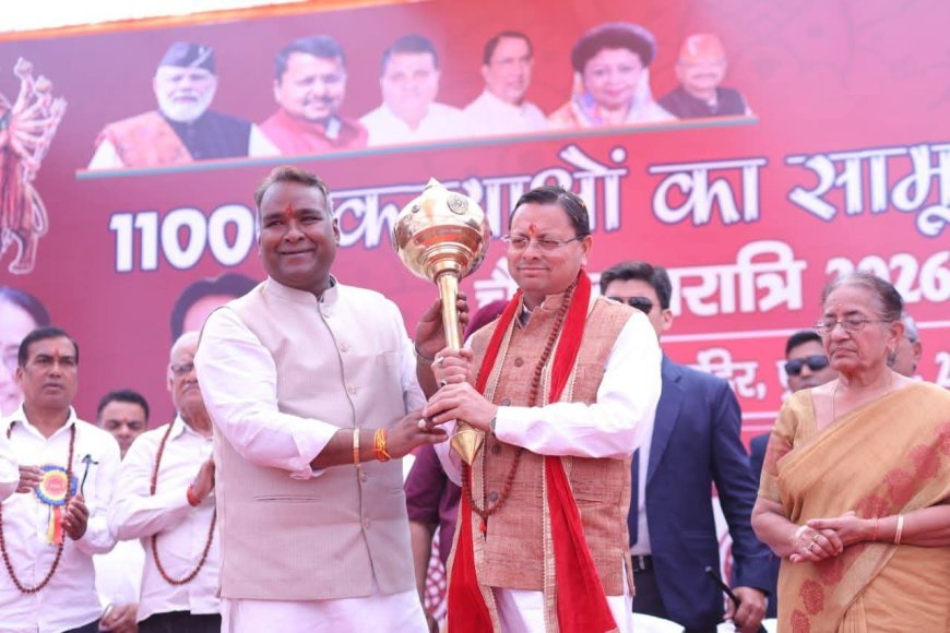 महानगर के अध्यक्ष सिद्धार्थ उमेश अग्रवाल ने चैत्र नवरात्रि में भक्ति शक्ति एवं आत्मा विश्वास की नौ दिवसीय यात्रा*