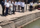 तीन पानी डैम के पुनर्निर्माण के लिए महापौर ने अधिकारियों के साथ किया सर्वे