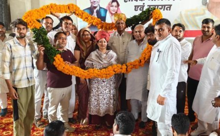 स्वास्थ्य मंत्री ने गांवों विकास के लिए दिए 22 लाख:महेंद्रगढ़ में उप स्वास्थ्य केंद्र का किया शिलान्यास, श्री कृष्णा धर्मशाला का उद्घाटन