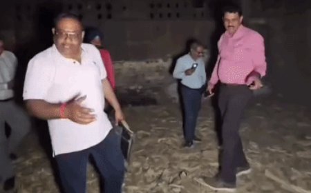 यमुनानगर की फैक्ट्री में CM फ्लाइंग की रेड:खैर की लकड़ी से भरा ट्रक पकड़ा; छिलाई के बाद दूसरी जगह सप्लाई करते है