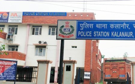 रोहतक पुलिस ने चोरी के आरोपी को पकड़ा:दुकान से नकदी और पीतल का सामान लेकर फरार था, कोर्ट ने न्यायिक हिरासत में भेजा