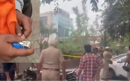 चंड़ीगढ़ BJP Headquarters के बाहर धमाका, हैंड ग्रेनेड लेकर भागता दिखा संदिग्ध