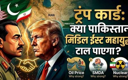 ट्रंप के 'फेवरेट' फील्ड मार्शल असीम मुनीर : क्या पाकिस्तान की 'हाई-स्टेक' कूटनीति रोक पाएगी मिडिल ईस्ट का महायुद्ध?