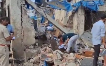 भास्कर अपडेट्स:दादरा और नगर हवेली के गोदाम में धमाका, 4 की मौत, 4 घायल