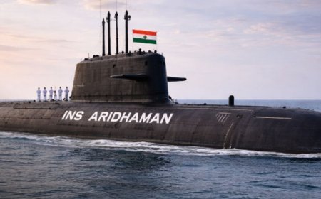 भारत को मिली तीसरी परमाणु सबमरीन:अरिहंत और अरिघात के बाद INS अरिदमन नौसेना में शामिल, परमाणु शक्ति बढ़ी