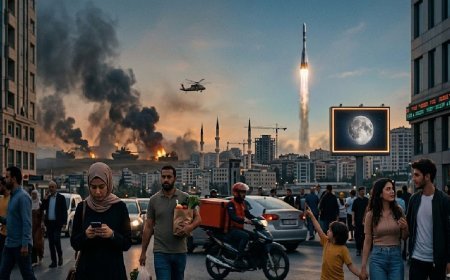 युद्ध का नया 'नॉर्मल': मिसाइलों के साये में मून मिशन की उड़ान, क्या बारूद की गंध के साथ जीना सीख गया इंसान?