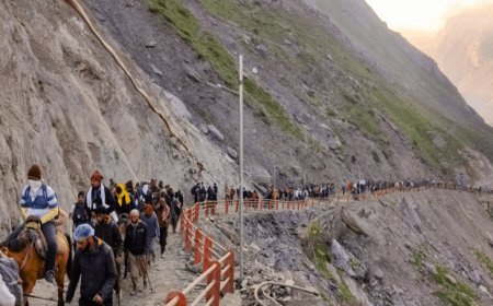 अमरनाथ यात्रा 3 जुलाई से, 57 दिन चलेगी:28 अगस्त को खत्म होगी; 15 अप्रैल से रजिस्ट्रेशन शुरू होंगे
