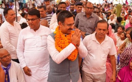 हरियाणा विधानसभा अध्यक्ष ने 11 गलियों का शिलान्यास किया:घरौंडा में हरविंदर बोले-डॉ. अंबेडकर के विचारों से ही विकसित भारत का सपना होगा साकार