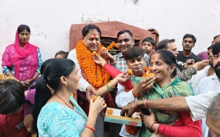 वार्ड 10 के लोगों को दो दशक बाद मिली सड़क की सौगात