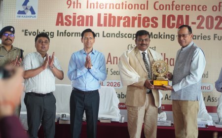 आईआईएम काशीपुर में ICAL 2026 का उद्घाटन: भविष्य-उन्मुख पुस्तकालयों पर वैश्विक संवाद को बढ़ावा*