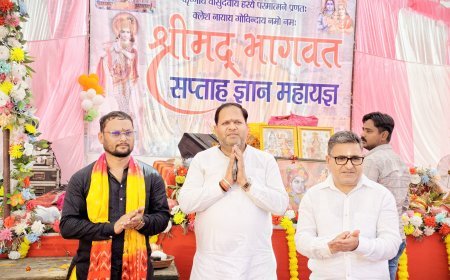 आध्यात्मिक चेतना से समृद्ध हो रहा समाज: विकास शर्मा
