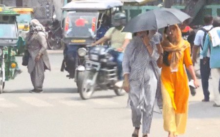 दिल्ली में पारा@43°C, हॉस्पिटल में बनी हीटस्ट्रोक यूनिट:इसमें बाथ टब और कूलिंग बेड; UP के वाराणसी में ट्रैफिक सिग्नल पर लगाई ग्रीन नेट