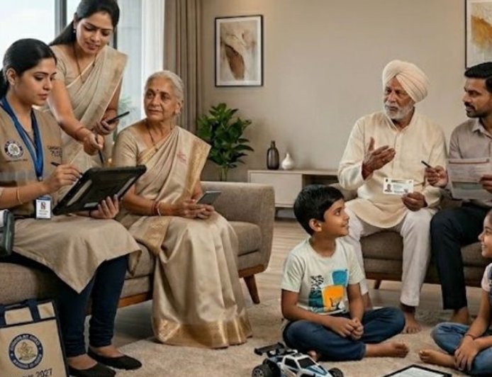 जनगणना आज से, PM ने ऑनलाइन फॉर्म भरा:कुल 33 सवाल; मोबाइल में FM का मतलब रेडियो, लिव-इन कपल शादीशुदा माना जाएगा