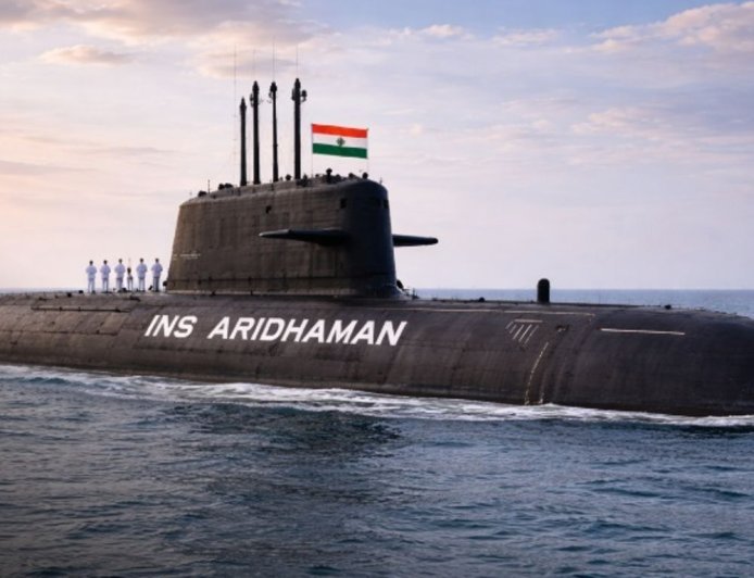 भारत को मिली तीसरी परमाणु सबमरीन:अरिहंत और अरिघात के बाद INS अरिदमन नौसेना में शामिल, परमाणु शक्ति बढ़ी