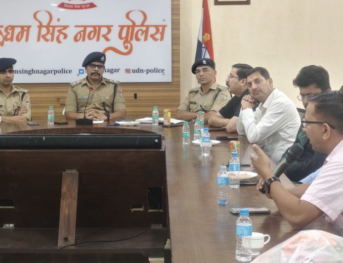 एसएसपी श्री अजय गणपति की अध्यक्षता में सिडकुल के एचआर व प्लांट हेड के साथ महत्वपूर्ण गोष्ठी संपन्न*
