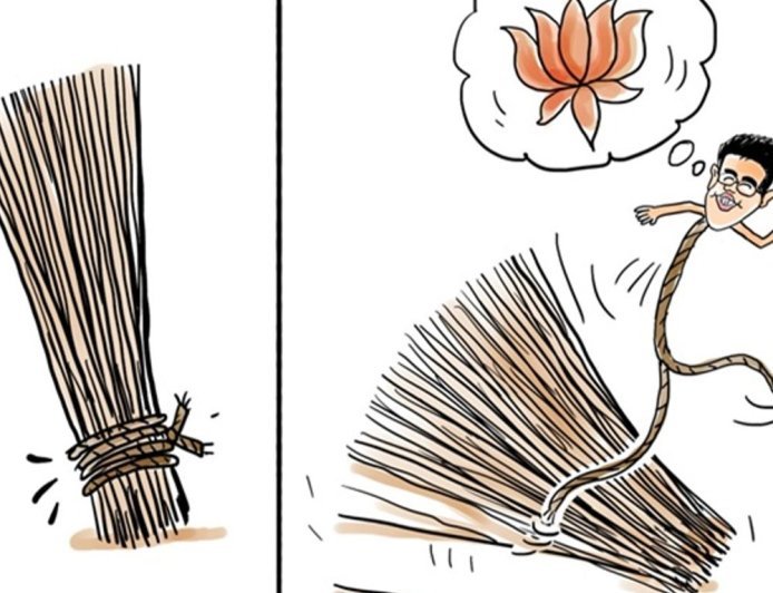 7 सांसदों ने AAP छोड़ी, क्या पंजाब में टूट होगी:2022 में चड्ढा-पाठक ने चुनाव जितवाया, दिल्ली हार के बाद बगावत संभाली; अब 30-35 MLA पर नजर