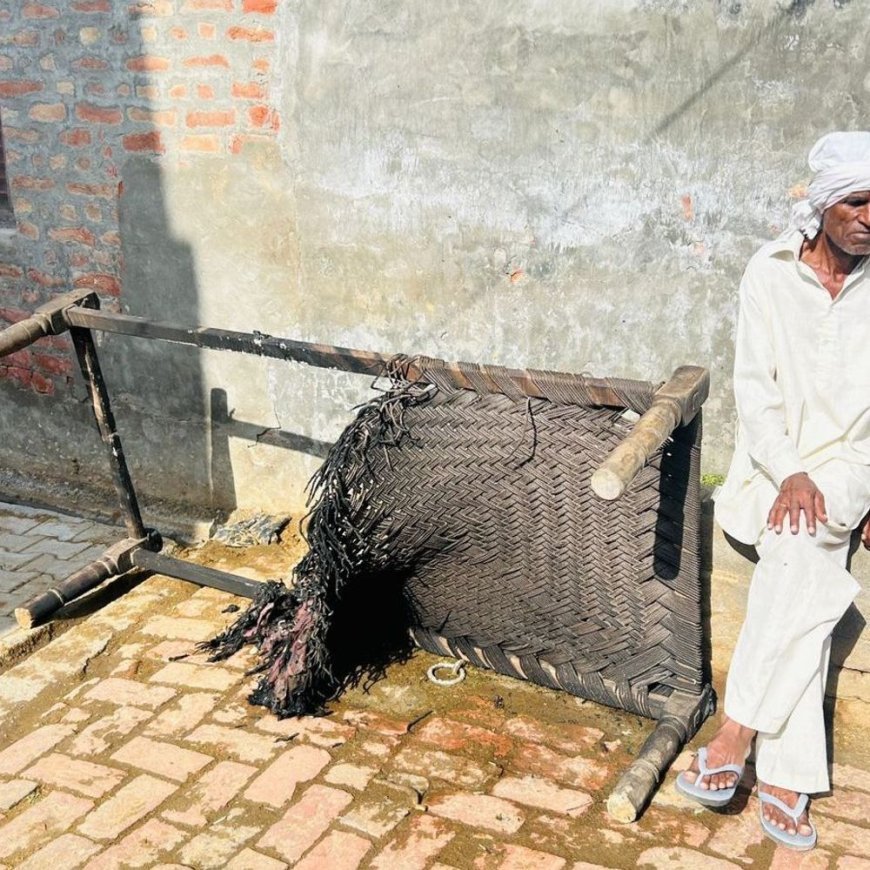 घर में आग लगने से महिला की मौत:नारनौंद में मां को बचाते बेटा झुलसा; शॉर्ट सर्किट से लगी, पेट्रोल से भड़की