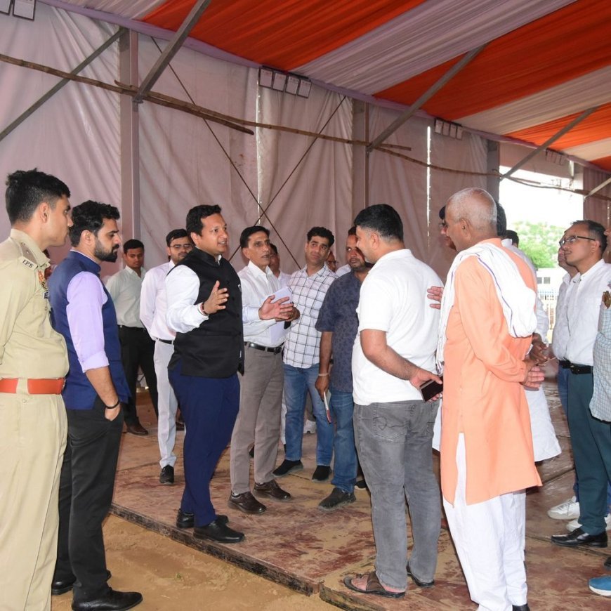 सीएम सैनी 5 अप्रैल को महम में करेंगे 'विकास रैली:उपायुक्त ने तैयारियों का लिया जायजा, करोड़ों की परियोजनाओं का करेंगे उद्घाटन