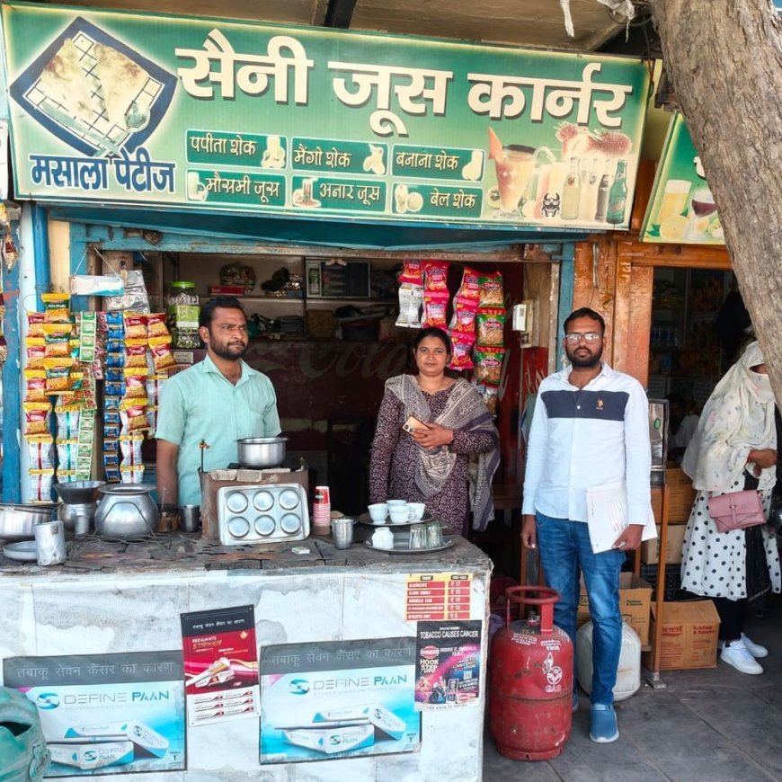 नारनौल में दुकानों से पांच घरेलू गैस सिलेंडर जब्त:कालाबाजारी रोकने के लिए फूड एवं सप्लाई टीम ने की कार्रवाई
