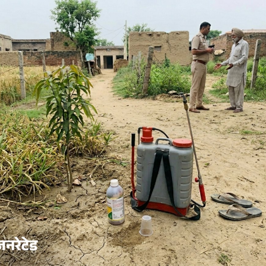 चरखी दादरी में कीटनाशक के प्रभाव से व्यक्ति की मौत:खेत में कर रहा था छिड़काव, महेंद्रगढ़ अस्पताल में दम तोड़ा