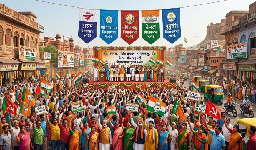 विधानसभा चुनावों में लोकतंत्र की अग्निपरीक्षा और सत्ता के नए समीकरण