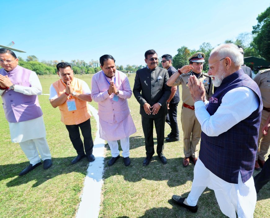 महापौर विकास शर्मा ने प्रधानमंत्री नरेंद्र मोदी से की मुलाकात