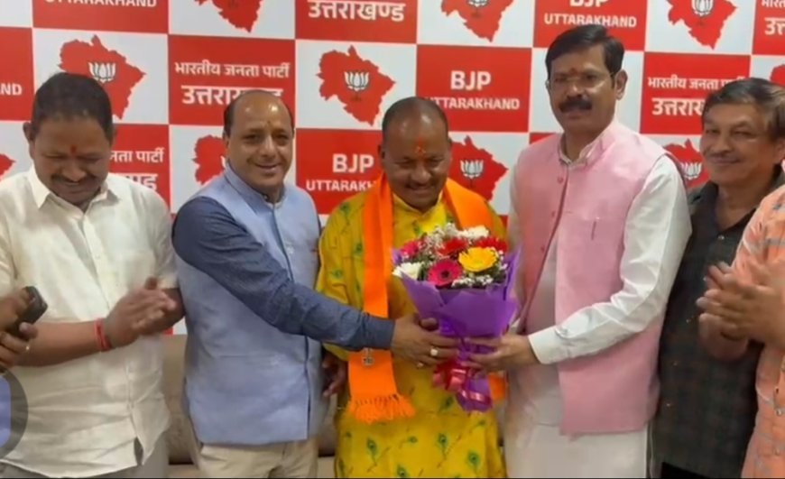 *धामी सरकार में धरातल पर विकास, कांग्रेस धरातल से ही कटी : दिनेश अग्रवाल*