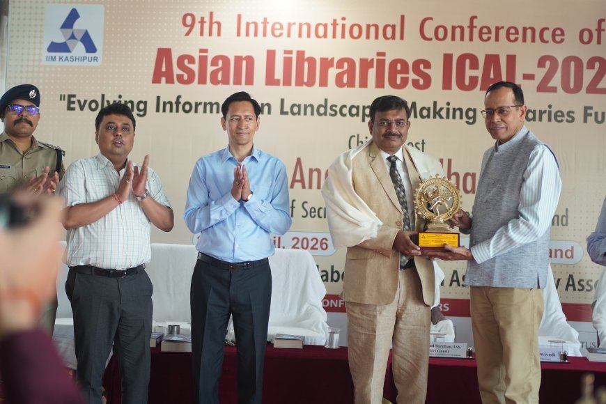 आईआईएम काशीपुर में ICAL 2026 का उद्घाटन: भविष्य-उन्मुख पुस्तकालयों पर वैश्विक संवाद को बढ़ावा*