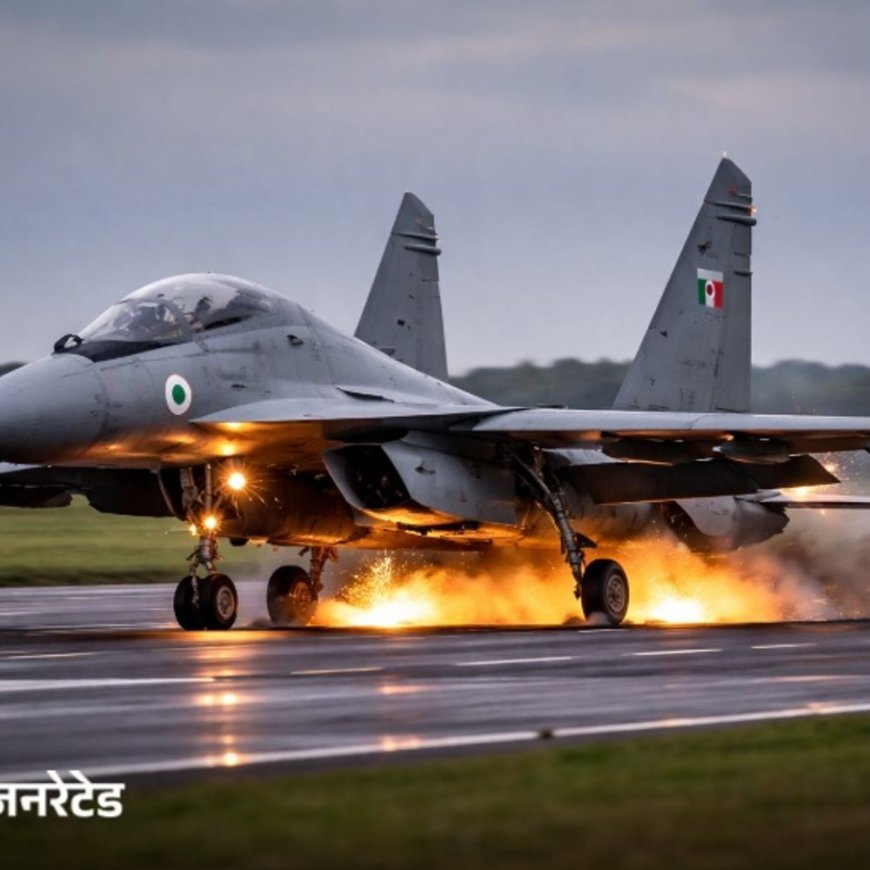 पुणे में एयरफोर्स के विमान की हार्ड लैंडिंग:करीब 11 घंटे बंद रहा रनवे, 91 फ्लाइट्स कैंसिल हुईं; सुबह नॉर्मल हो सका ऑपरेशन