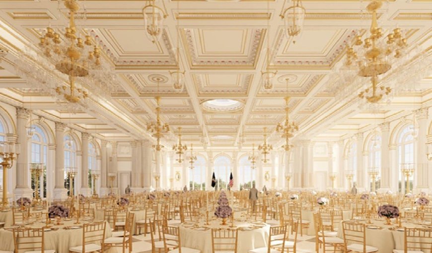 White House में Donald Trump के ड्रीम प्रोजेक्ट को मिली हरी झंडी, US कोर्ट ने बॉलरूम निर्माण की दी इजाजत।