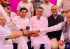 पंचकूला मेयर चुनाव में पहली बार हुड्‌डा गुट की दस्तक:हाथ पर हाथ रख साथ रहने की कसम, मंच पर हर गुट का चेहरा