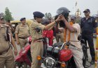 एसएसपी ऊधम सिंह नगर के नेतृत्व में पुलिस ने निकाली विशाल यातायात जागरूकता रैली