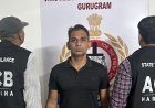 गुरुग्राम में फायरकर्मी 15 हजार रिश्वत लेता गिरफ्तार:कार से 2.98 लाख कैश भी बरामद; सोसायटी के अकाउंटेंट ने दी थी शिकायत