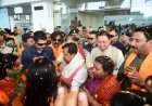 सीएम, प्रदेश अध्यक्ष के नेतृत्व में भाजपा परिवार ने किया अपने राष्ट्रीय अध्यक्ष का भव्य अभिनंदन!*