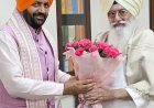 पंजाब के डेरा ब्यास पहुंचे हरियाणा CM नायब सैनी:बाबा गुरिंदर सिंह ढिल्लों से मुलाकात, डेरे का पंजाब में खास प्रभाव