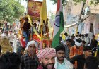 फर्रुखाबाद में अहिल्याबाई होल्कर जयंती पर शोभायात्रा निकाली गई:भारत के इतिहास की सम्मानित और दूरदर्शी महिला शासकों में से एक