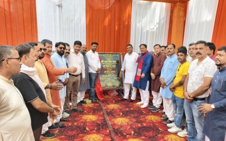 शहरी विकास मंत्री ने नगर निगम में किया करोड़ों की योजनाओं का शिलान्यास*