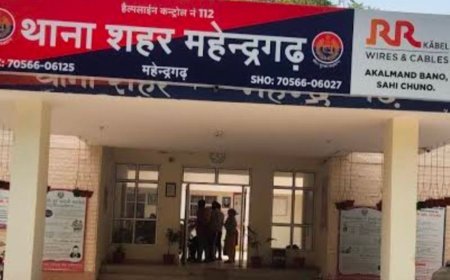 महेंद्रगढ़ में अवैध शराब पर पुलिस की कार्रवाई:अंग्रेजी शराब और 15 लीटर कच्ची लाहन बरामद, एक आरोपी गिरफ्तार; दूसरा फरार