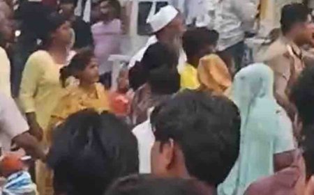 गाजियाबाद में दो समुदायों में मारपीट-पत्थरबाजी:मंदिर से लौट रहे थे, विशेष समुदाय के लोगों से स्कूटी टकराने पर विवाद; 15 लोग घायल