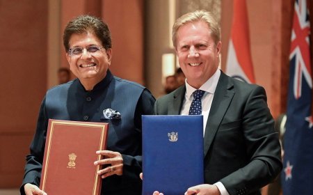 India-New Zealand FTA ने खोले बड़ी संख्या में नौकरी और निवेश के रास्ते, छोटे-बड़े उद्योगों को भी होगा भरपूर लाभ