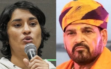 रेसलर विनेश फोगाट का बड़ा खुलासा, बोलीं- मैं भी हुई उत्‍पीड़न का शिकार, आरोपों पर क्‍या बोले बृजभूषण?