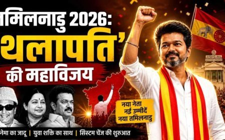तमिलनाडु 2026: ‘थलापति’ की महाविजय, दक्षिण की राजनीति में सिनेमा का जादू फिर लौटा