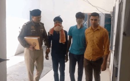 सोनीपत में 35 लाख की ठगी में दो अरेस्ट:इंश्योरेंस पॉलिसी के जाल में फंसाया, पुलिस ने बैंक डिटेल लेकर UP में की रेड