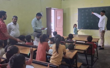राजौंद के गरीब बच्चों को दी जा रही फ्री शिक्षा:अपनी गाड़ी से लाता है स्कूल स्टाफ, 23 बच्चों का कराया दाखिला