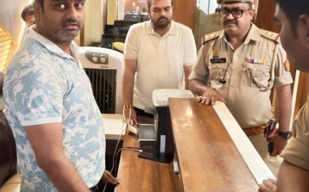 कानपुर किडनी कांड में नया खुलासा:होटल से मिले अफजाल के दस्तावेज, रजिस्टर दिखाने से मना करने पर हंगामा; पुलिस ने कब्जे में लिया रिकॉर्ड