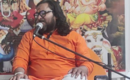 स्वामी कृष्णानंद ने कहा- सृष्टि सेवा ही सच्ची भक्ति:परिवार, समाज, राष्ट्र और समस्त प्रकृति उसी विराट स्वरूप के अंग