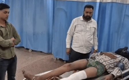 यमुनानगर में मुठभेड़ के बाद बदमाश गिरफ्तार:साथ हुआ फरार, शादी करने मथूरा से आए युवक से की थी लूट