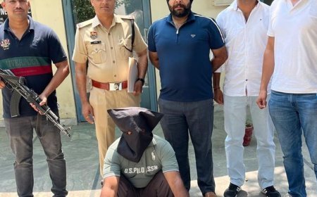 पंचकूला पुलिस ने अवैध पिस्टल समेत युवक पकड़ा:मोहाली का रहने वाला, किसी व्यक्ति का कर रहा था इंतजार, पुलिस को सप्लायर की तलाश
