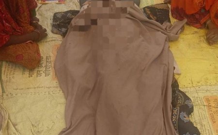 बहराइच में युवक संदिग्ध परिस्थितियों में मौत:विषैला पदार्थ खाकर आत्महत्या करने की आशंका, फॉरेंसिक टीम ने साक्ष्य जुटाए
