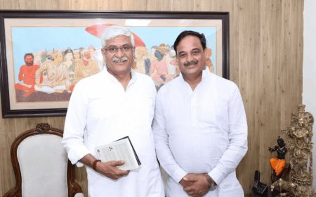 भाजपा नेता जितेंद्र सिंह ने केंद्रीय मंत्री से की मुलाकात:डीडवाना के विकास और पर्यटन पर हुई चर्चा